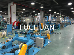 FC μηχανή εξώθησης PVC για το καλώδιο Dia 1.512mm με την παραγωγή 180kg/h εξώθησης